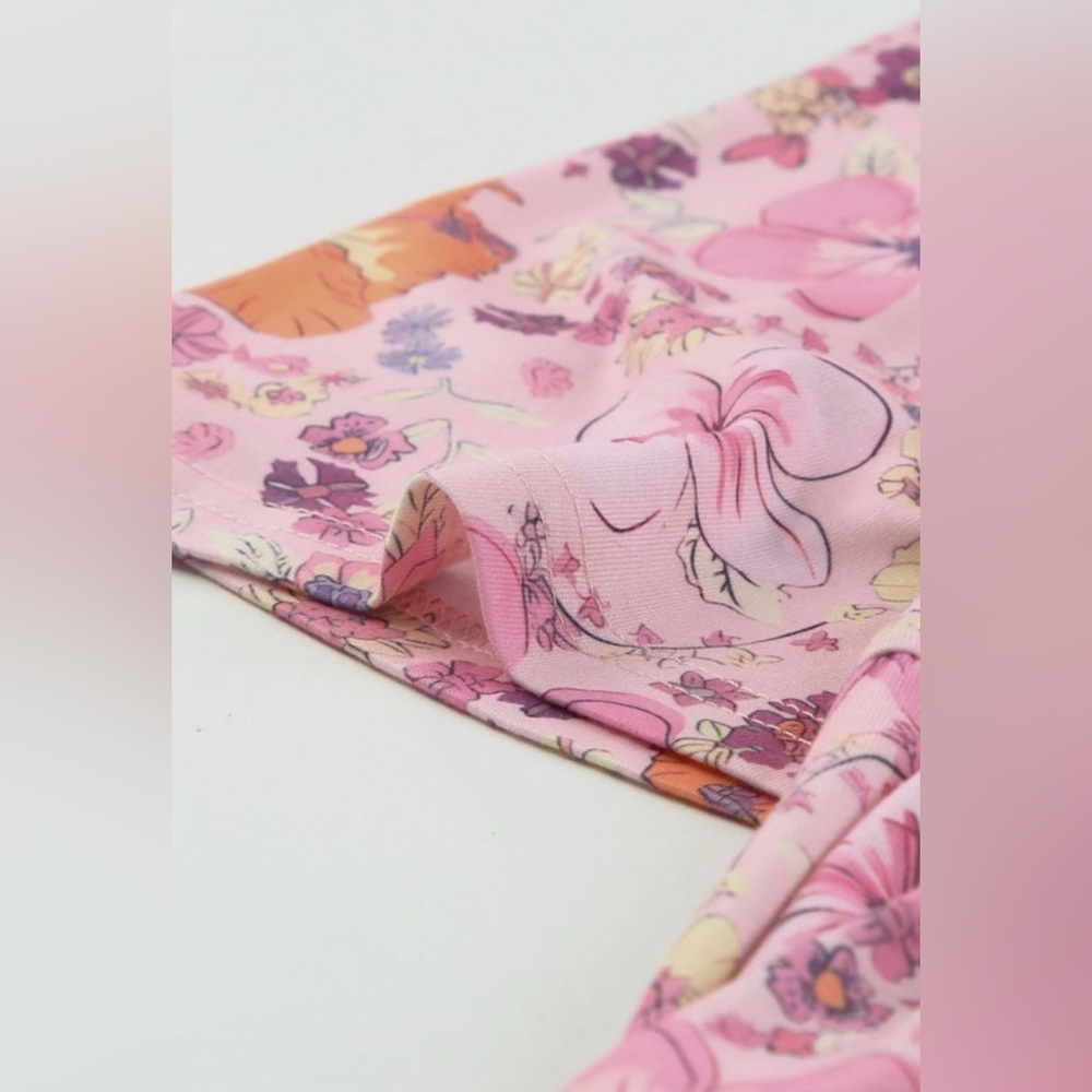 Floral Mixed Print Button-Down Dress - Picture 6 of 10